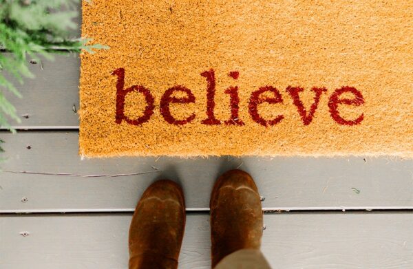 Believe Welcome Mat